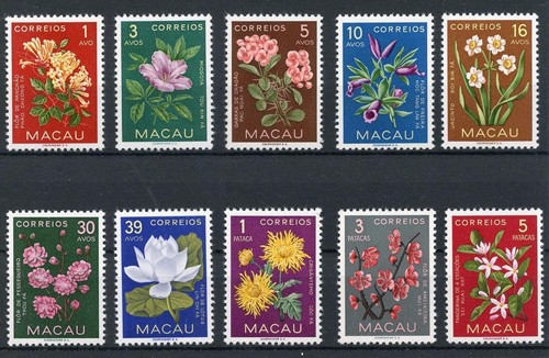 Macao macau 1953 458 467 - (1953, af#458-467